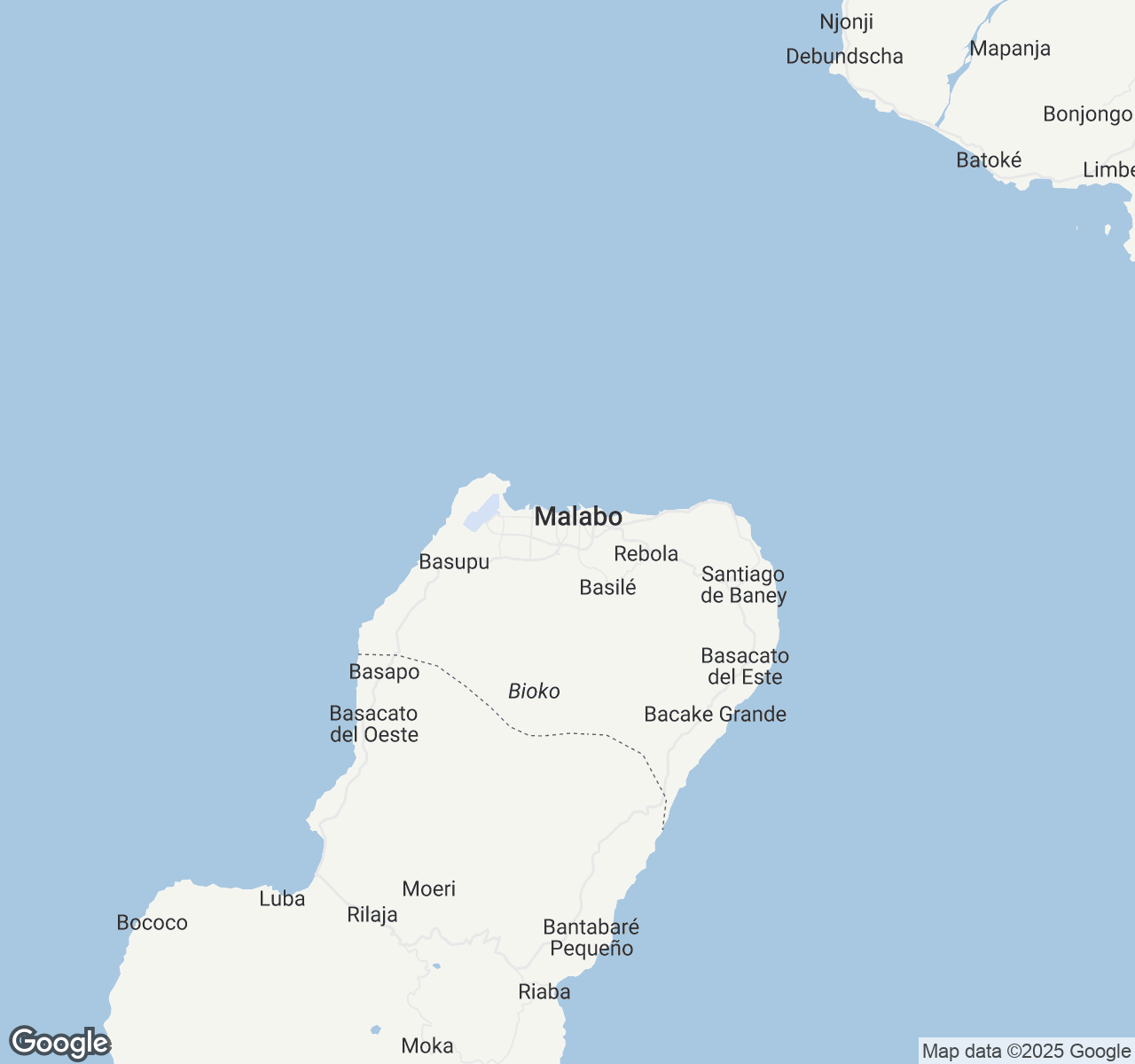 Map of Malabo