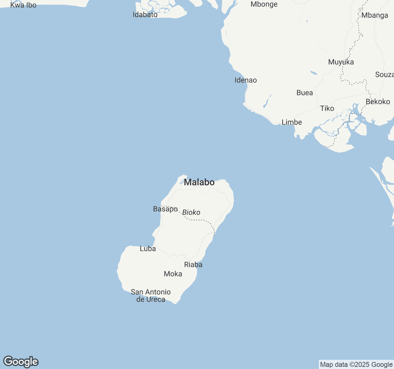 Map of Malabo